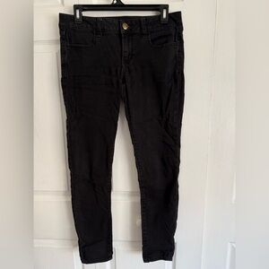 American Eagle Black Skinny Jeans